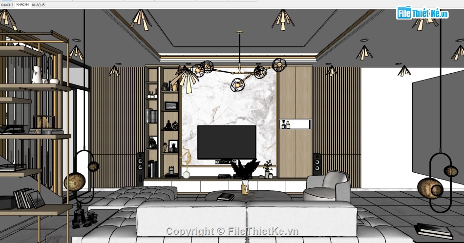3d nội thất,nội thất phòng khách,phòng khách hiện đại,sketchup nội thất,sketchup phòng khách,phòng khách 3d